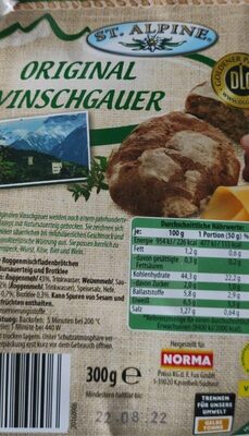 Original Vinschgauer