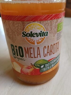 Succo bio mela carota front packaging