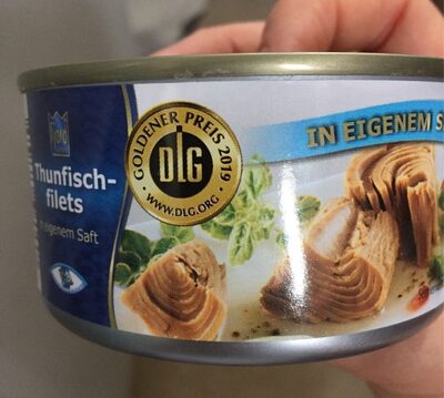 Thunfischfilets in eigenem Saft