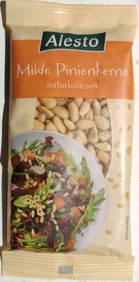Milde Pinienkerne front packaging