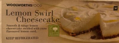 Lemon swirl cheesecake