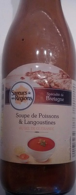 Soupe de poissons et langoustines front packaging