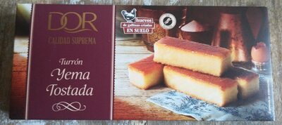 Turrón yema tostada