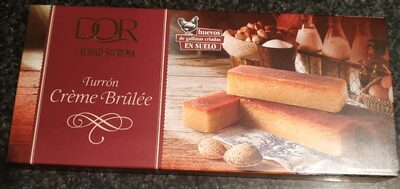 Turrón crème brûlée