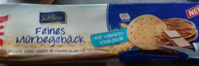 Feines Mürbgebäck, Mit Vollmilchschokolade