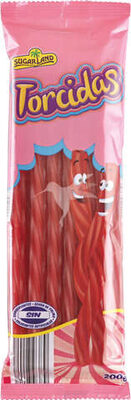 Torcidas sabor fresa