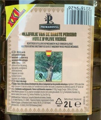 Huile d'olive vierge