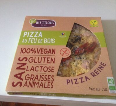 Pizza au feu de nois front packaging