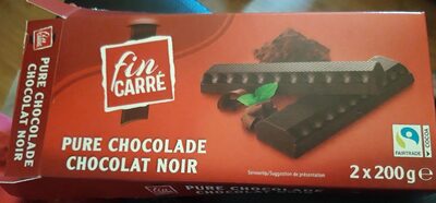 Chocolat noir front packaging