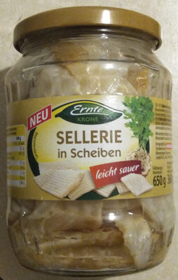 Sellerie in Scheiben (leicht sauer) front packaging
