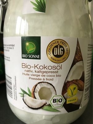 Bio Kokosnuss öl Nativ front packaging