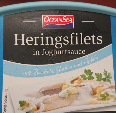 Heringsfilets in Joghurtsauce
