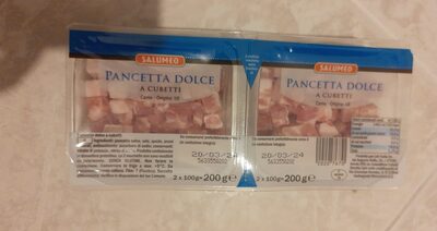 pancetta dolce a cubetti