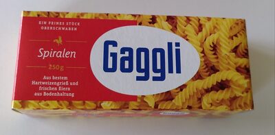 Gaggli Spiralen (Kaufmannsladenartikel)