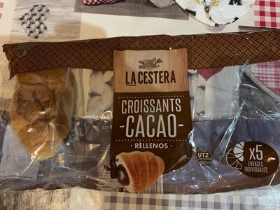 Croissants rellenos cacao