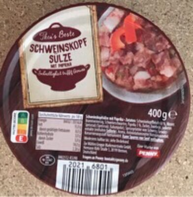 Schweinskopf—Sülze