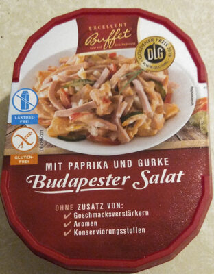 Budapester Salat front packaging
