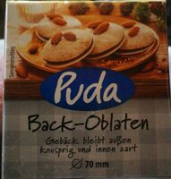 Puda Back-Oblaten