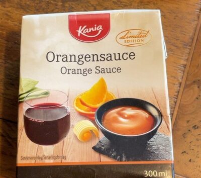 Orangensauce front packaging