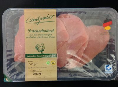 Putenschnitzel front packaging
