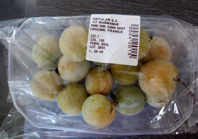 Prunes Jaune