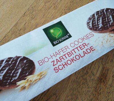 Bio-Hafer Cookies Zartbitter-Schokolade