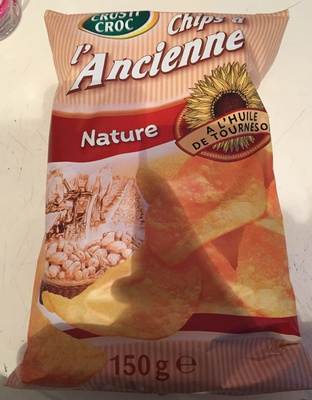 Chips à l'ancienne nature