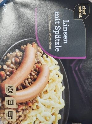 Linsen mit Spätzle