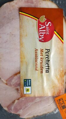 Porchetta assaisonné