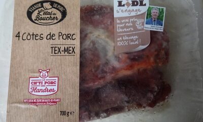 Côtes de porc