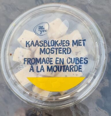 mosterd kaas blokjes