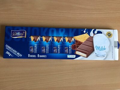 Schoko und keks Milch