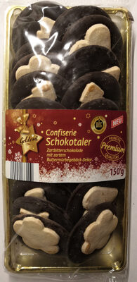 Confiserie Schokotaler Zartbitterschokolade