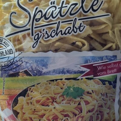 Spätzle front packaging