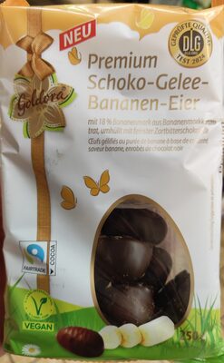 Premium Schoko- Gelee Bananen - Eier