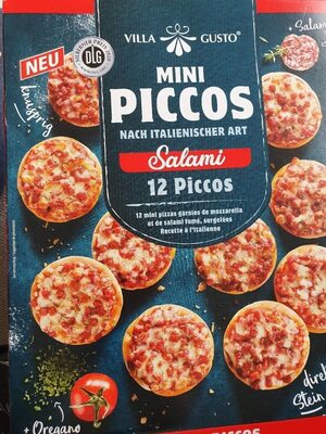 Mini piccos salami front packaging