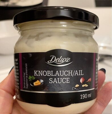 Knoblauch sauce