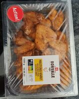 Pouletflügel gewürzt