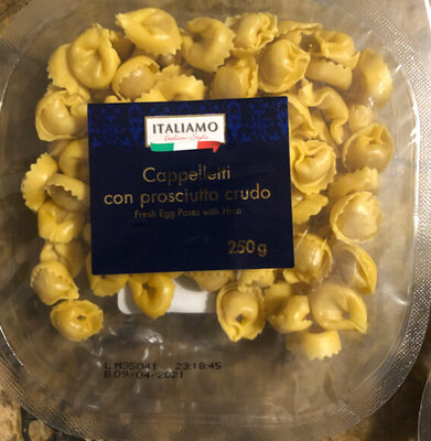 Cappelletti con Prosciutto Crudo