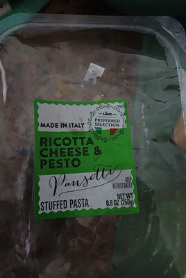 Ricotta Cheese & Pesto Pansotti