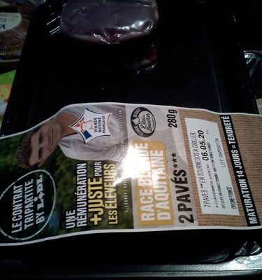 2 pavés tournedos à griller