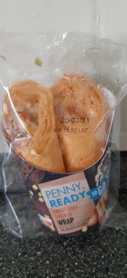 Sweet chili chicken wrap