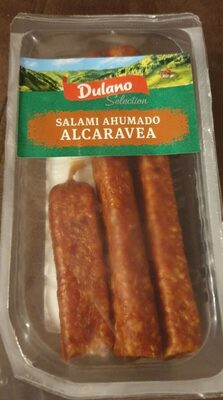 Salami ahumado alcaravea