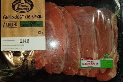 Grillades de veau
