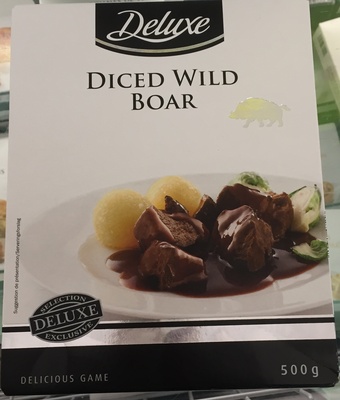 Diced Wild Boar