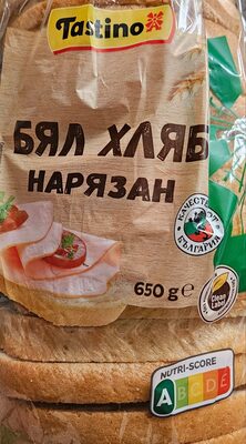 Бял нарязан хляб