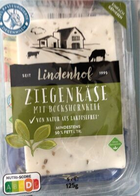 Ziegenkäse mit Bockshornklee front packaging