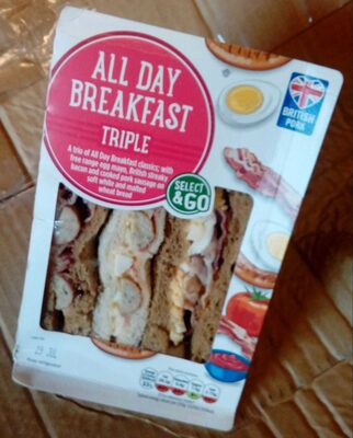 All Day Breakfast Triple (Sandwich)