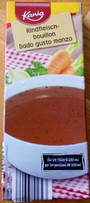 Rindfleischbouillon front packaging