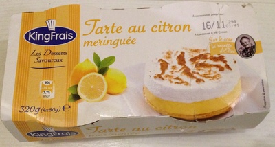 Tarte au citron meringuée